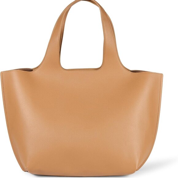 Women's Faux Leather Oversized Tote Large Capacity Shoulder Hand Bag - Picture 1 of 5